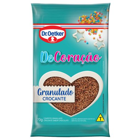 CHOCOLATE GRANULADO MACIO CORACAO DR OETKER 70G