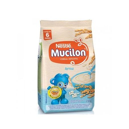 Alimento infantil nestle mucilon arroz 180g