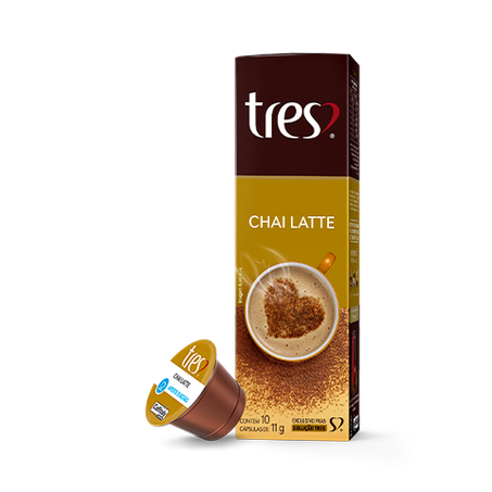 Capsula tres chai latte c/10