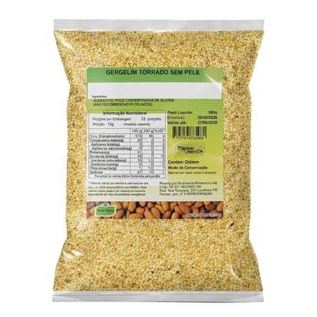 GERGELIM TORRADO 500G