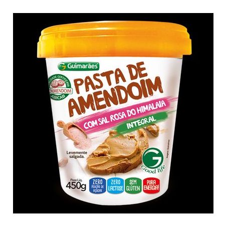 Pasta de Amendoim Guimarães Embalagem 450G