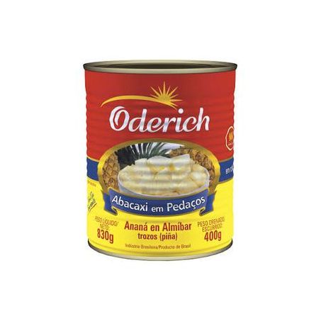 Abacaxi oderich em pedcos 400g