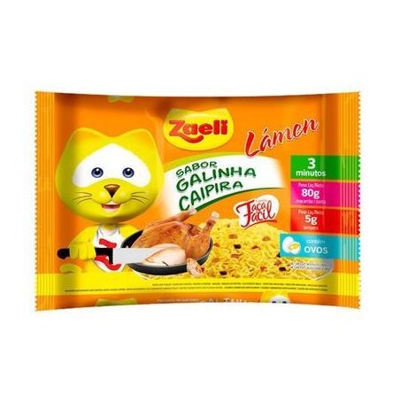 Mac inst galinha caipira 85g zaeli