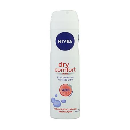 Antitranspirante Aerosol Nivea Dry Comfort Plus Frasco Spray 150ml
