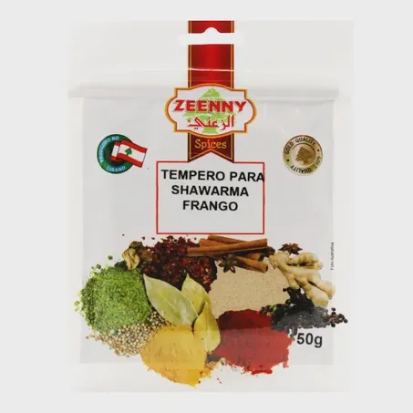 Tempero shawarma frango zeenny 50g