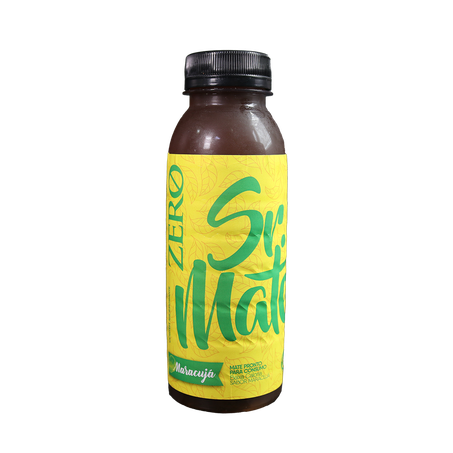 CHÁ MATE C/MARACUJA ZERO 300ML - SR MATE