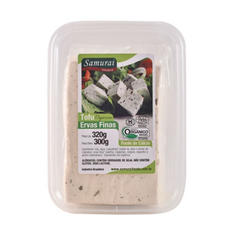 Tofu samurai ervas finas organico 320g