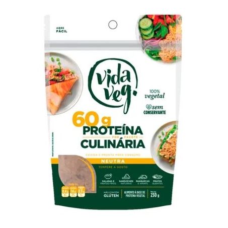 Proteína De Soja Vidaveg Desfiada 230g