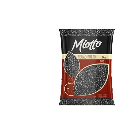 Feijao preto miotto 1kg tipo 1
