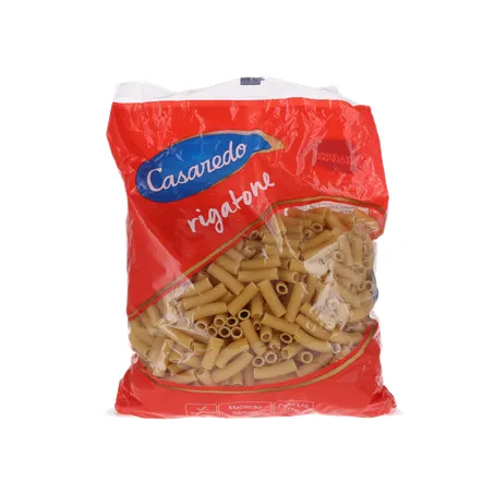 MASSA SÊMOLA CASAREDO RIGATONI PACOTE 1KG