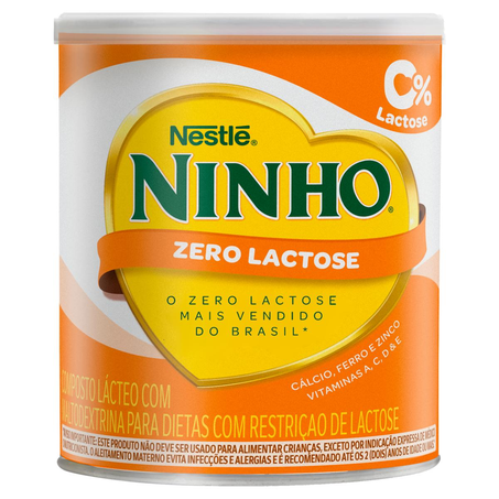 Composto Lácteo Ninho 380g - Zero Lactose - Lata
