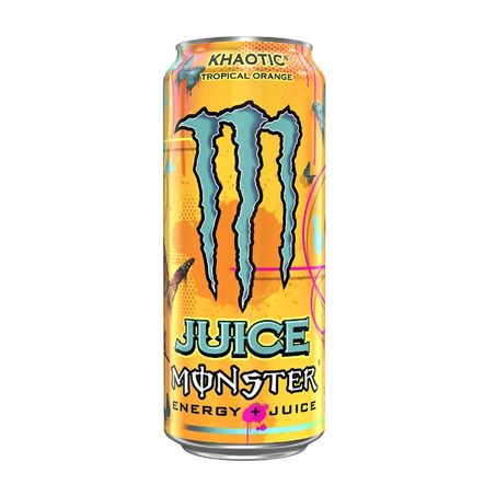 Bebida Energetica Monster Tropical Orange Lata 473ml