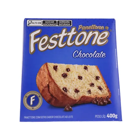 Panettone Festtone Chocolate 400G