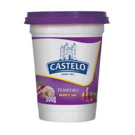 Tempero Castelo Alho E Sal Copo 300G