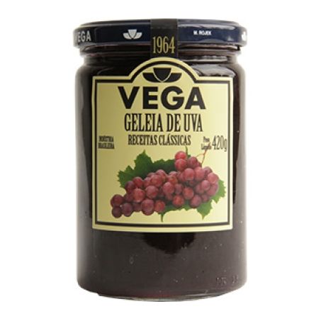 Geleia vega 420g uva