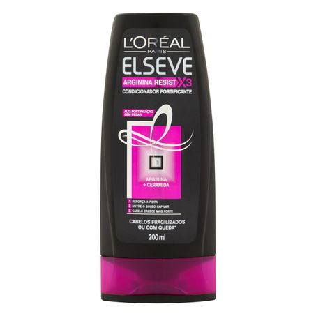 Condicionador l'oréal paris elseve arginina resist x3