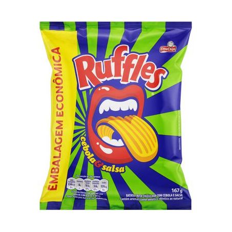 Batata Ruffles Cebola E Salsa 167G