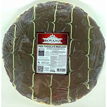 Pizza doce choc. mesclado rovanz 550g
