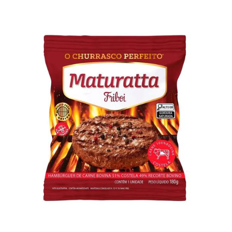 HAMBURGUER FRIBOI 150G MATURATTA PICANHA