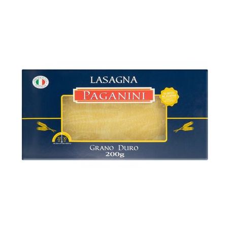 MASSA P/LASAGNA PAGANINI 200G ITALIA