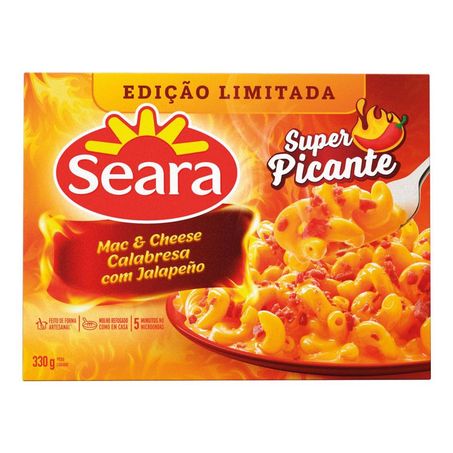 MAC & CHEESE CALABRESA COM JALAPEÑO SEARA