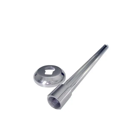 QUTIL BRAÇO CHUVEIRO ALUMINIO 40CM