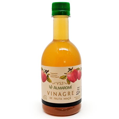 VINAGRE ALMAROMI 500ML MAÇA 5.5% ACIDEZ
