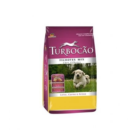 Ração turbo cao 1kg filhote mix