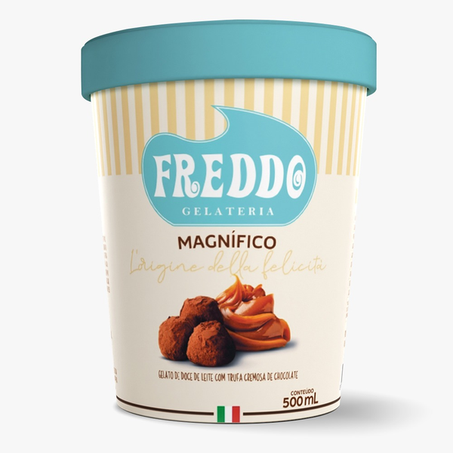 Sorvete doce de leite freddo 500ml