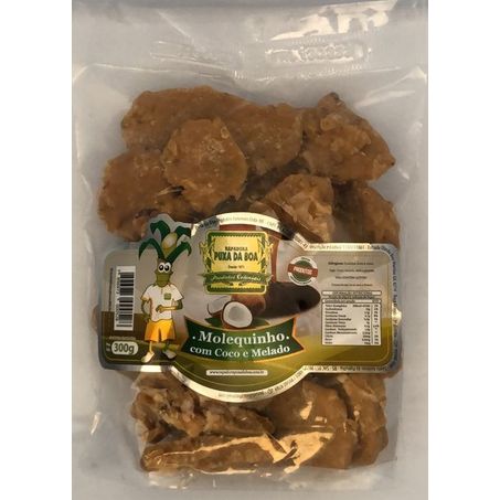 Rapadura puxa molequinho com coco 300g