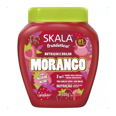 Creme de Tratamento Skala 1kg - Morango