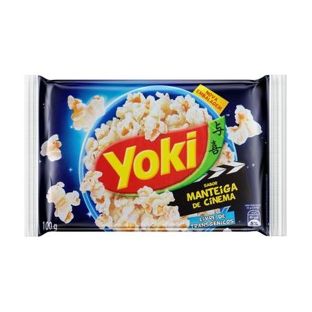 POPCORN YOKI MANTEIGA CINEMA 100G
