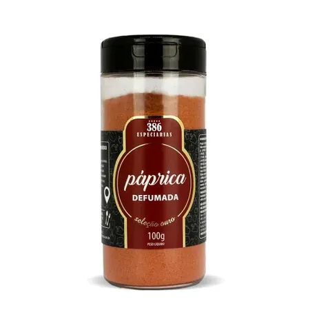 Paprica Defumada 386 Especiarias 100g