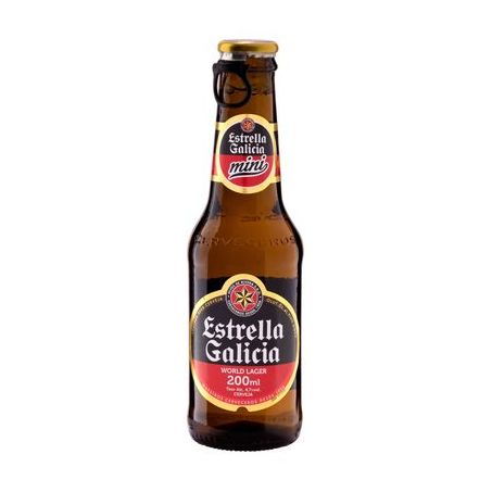 CERVEJA ESTRELLA GALICIA LN 200ML