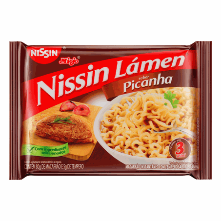 Mac inst nissin lamen picanha 85g
