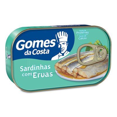 Sardinha com ervas gomes da costa 125g