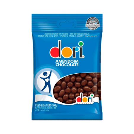 Amendoim Dori Chocolate Pacote 100G