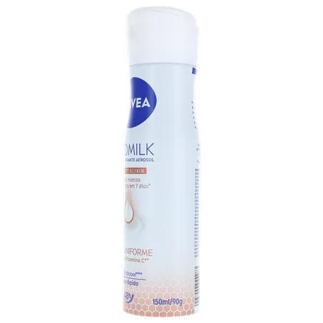 Desodorante aerosol nivea feminino deomilk beauty elixir 150ml 360-6