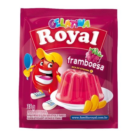 Gelatina royal 25g framboesa