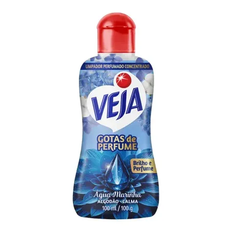 Limpador Perfumado Veja Concentrado Algodão 100ml 
 