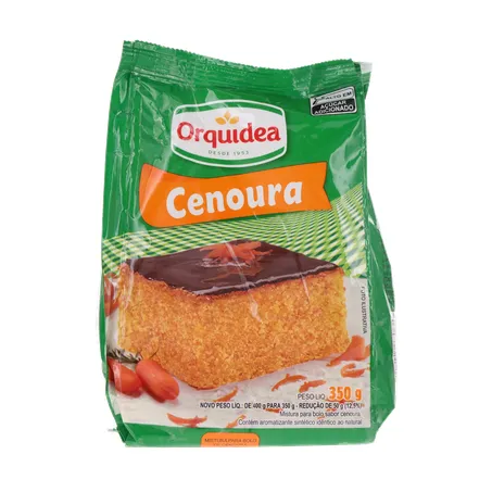 MISTURA BOLO ORQUIDEA CENOURA 350G 360-0