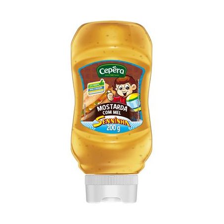 MOSTARDA CEPERA SENNINHA C/MEL 200G