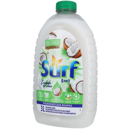 Lava Roupas Líquido Surf Coco 3l 360-2