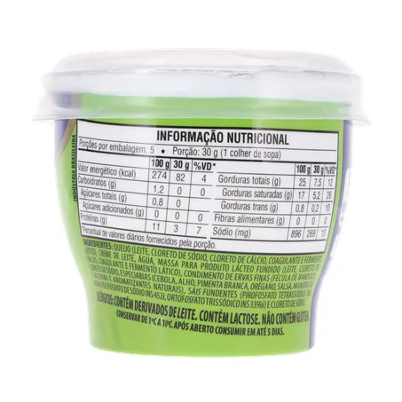 QUEIJO SANTA CLARA TEMPER CHEESE ERVAS FINAS 150G 360-13
