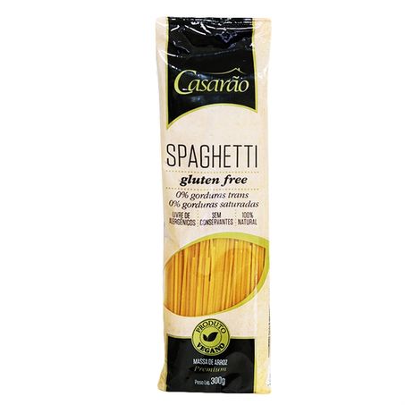 MASSA DE ARROZ PREMIUM SPAGHETTI CASARÃO