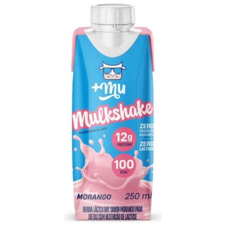 MULKSHAKE MORANGO +MU 250ML