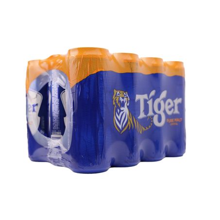 Cerveja Tiger Puro Malte Crystal Lata 350ml - Pacote com 12un - 4.2lt 360-23