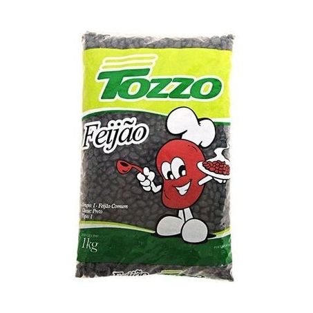 Feijao tozzo 1kg preto ecom