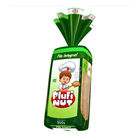 PAO INTEGRAL PLUF NUT 450G