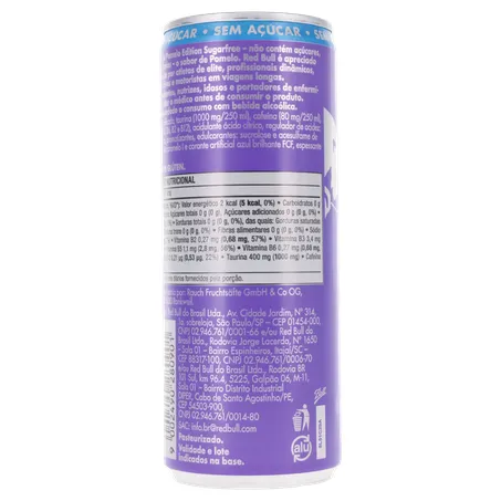 Energético Red Bull S/Ac Pomelo Lt 250ml 360-20